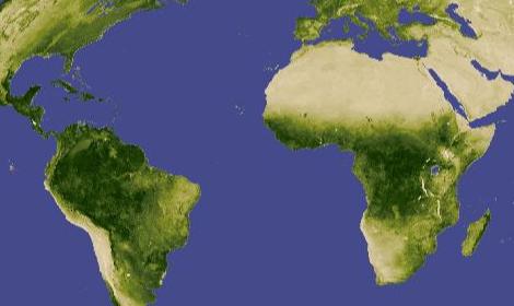 Vegetación Global. Foto: NASA