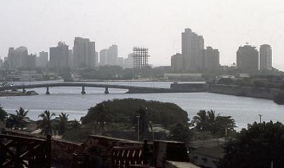 Panorámica de la ciudad de Cartagena, Colombia