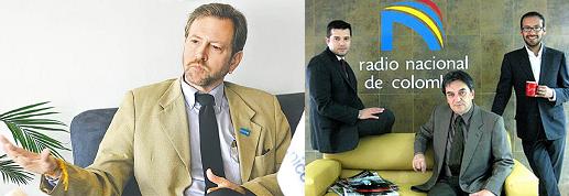 Paul Martin, Representante de UNICEF para Colombia con el equipo de 'Café y noticias', liderado por Carlos Chica