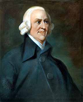 Retrato de Adam Smith