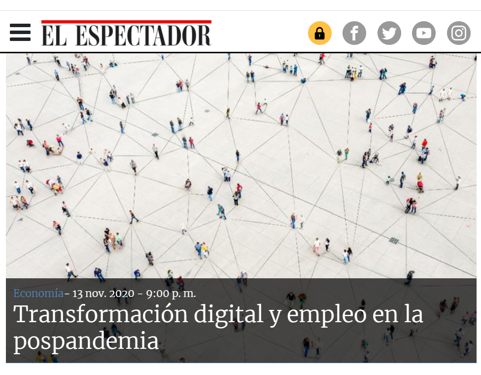 Transformación digital y empleo en la pospandemia