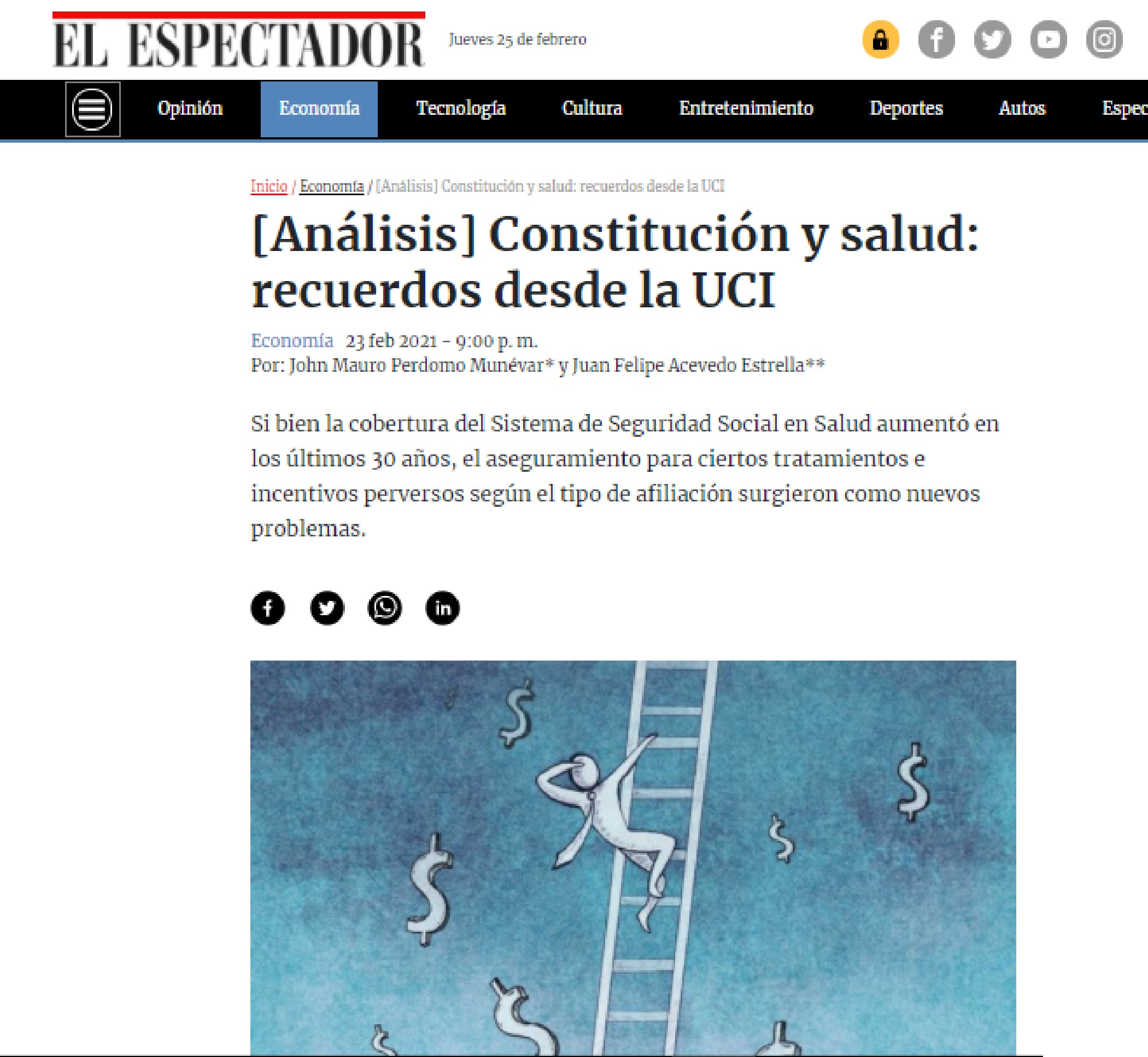 Constitución y salud recuerdos desde la UCI Constitución y salud recuerdos desde la UCI
