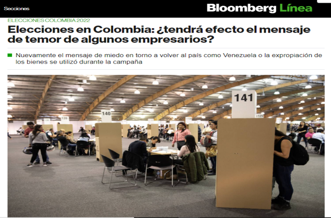 Elecciones en Colombia: ¿tendrá efecto el mensaje de temor de algunos empresarios? Elecciones en Colombia: ¿tendrá efecto el mensaje de temor de algunos empresarios?