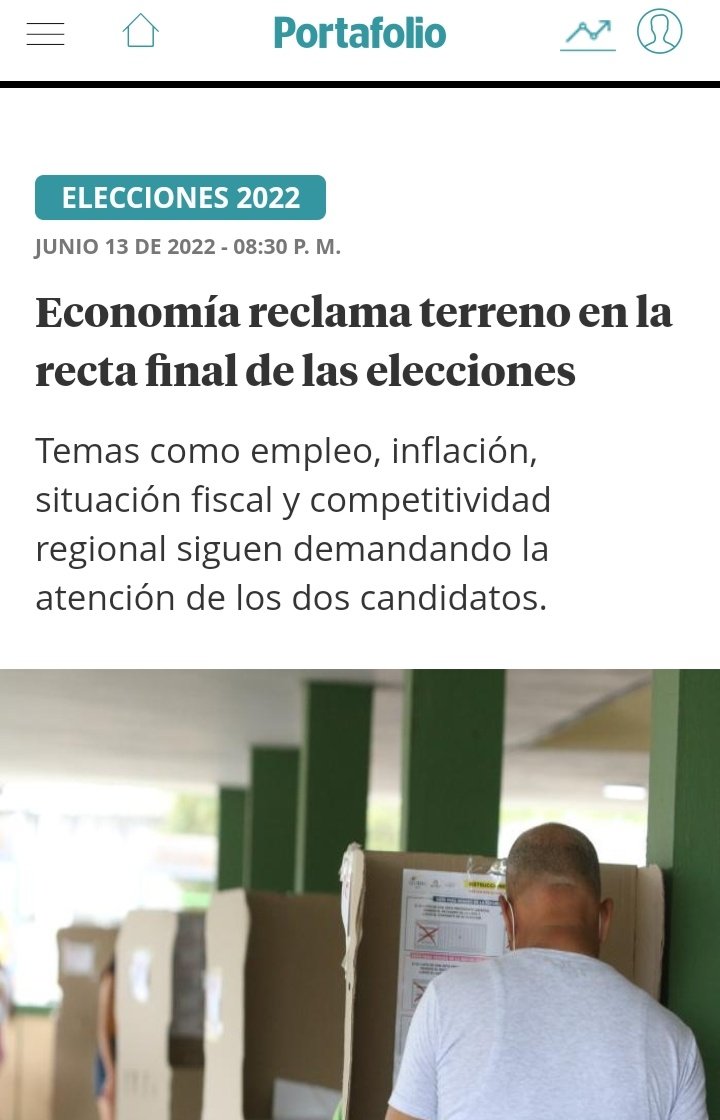 Economía reclama terreno en la recta final de las elecciones