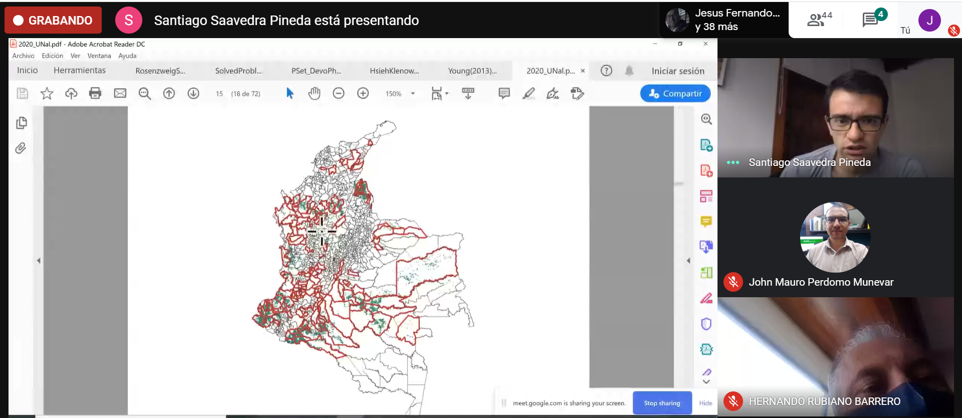 Efectos del Programa de sustitución de cultivos ilícitos fueron presentados en los Seminarios CID