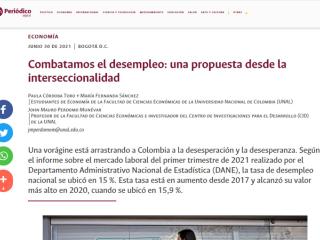 Combatamos el desempleo: una propuesta desde la interseccionalidad