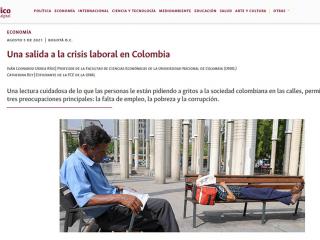 Una salida a la crisis laboral en Colombia