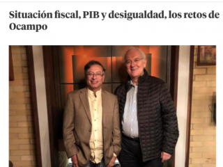 Situación fiscal, PIB y desigualdad, los retos de Ocampo