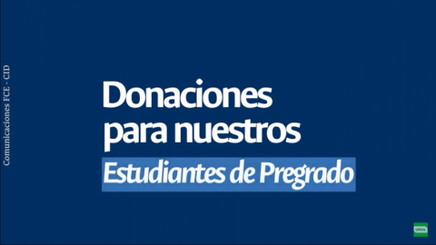 ¡Dona!, tu aporte contribuye a que un estudiante FCE termine sus estudios ¡Dona!, tu aporte contribuye a que un estudiante FCE termine sus estudios