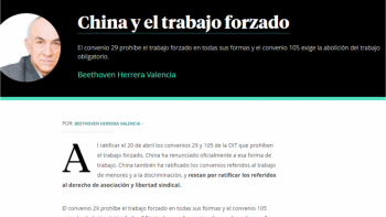 China y el trabajo forzado